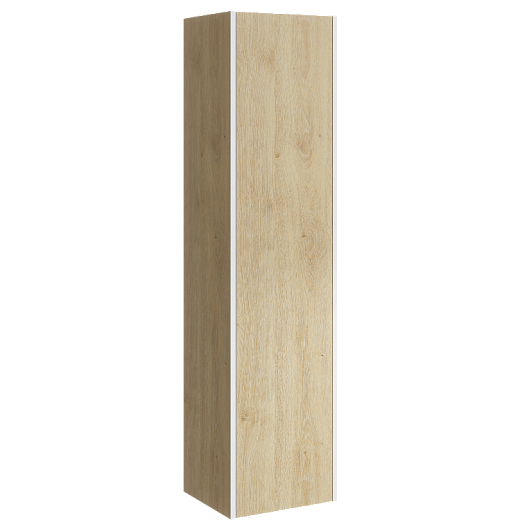 AQWELLA Urban подвесной пенал 35 см, цвет дерево светлое