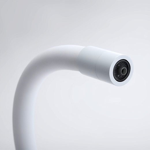 Смеситель PAULMARK SALIX Sa213419-431, (белый/белый матовый)