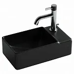 Умывальник Ceramicanova Element 40см подвесной черный матовый, CN5045MB
