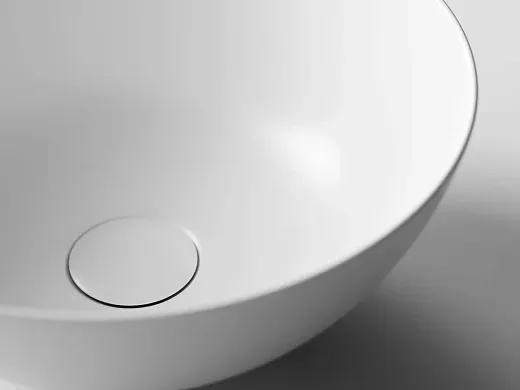 Умывальник Ceramicanova CN6003 35.8х35.8х15.5см накладной круглый без перелива, CN6003