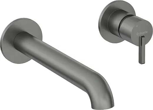Смеситель для умывальника Deante Silia Titanium BQS_D54L встраиваемый титан