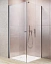 Душевой уголок Radaway EOS KDJ I 90Lх100, 90 х 100 см, стекло прозрачное, профиль хром, дверь левая, 137533-01-01L