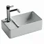 Умывальник Ceramicanova Element 40см подвесной белый, CN5046 сантехфарфор