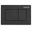 Кнопка смыва AQUAme AQM4102B чёрная