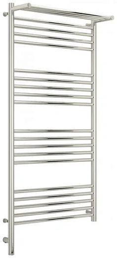 Полотенцесушитель электрический Сунержа Богема 3.0 1200x600 с полкой, хром, L/R