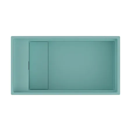 Кухонная мойка Omoikiri Kinaru PRO 86-U/I AZ Artceramic/azur blue