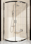 Душевой уголок Ravak Blix BLCP4-80 стекло белый+Грапе