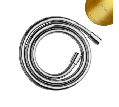 Шланг для душа Bruma Sunrise Lux 1.6м, золото матовое, 1456302SR