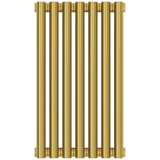 Радиатор трубчатый Сунержа Эстет-00, 7 секций, боковое подключение, цвет золото, 03-0332-5007 Радиатор трубчатый Сунержа Эстет-00, 7 секций, боковое подключение, цвет золото, 03-0332-5007