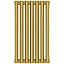 Радиатор трубчатый Сунержа Эстет-00, 7 секций, боковое подключение, цвет золото, 03-0332-5007 Радиатор трубчатый Сунержа Эстет-00, 7 секций, боковое подключение, цвет золото, 03-0332-5007