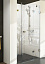Душевая дверь Ravak Brilliant BSD3 120x195 стекло chrom+Transparent (правая) с фурнитурой