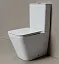 Напольный унитаз Ceramicanova Cubic CN1803T, безободковый, смыв Торнадо, сиденье микролифт, белый