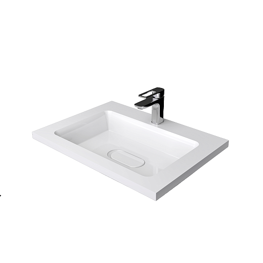 4627173210782 Раковина Madera Modul 70x45 см литьевой мрамор