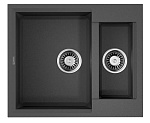 Кухонная мойка Omoikiri Sakaime 60-2-PL Tetogranit/Платина Кухонная мойка Omoikiri Sakaime 60-2-PL Tetogranit/Платина