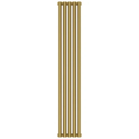 Радиатор трубчатый Сунержа Эстет-0, 5 секций, боковое подключение, цвет матовое золото, 032-0331-1205 Радиатор трубчатый Сунержа Эстет-0, 5 секций, боковое подключение, цвет матовое золото, 032-0331-1205