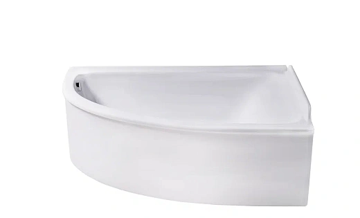 Ванна Astra-Form Анастасия 182x125 пустая, литой мрамор, правая, белая глянцевая, 01010024