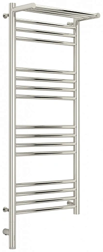 Полотенцесушитель электрический Сунержа Богема 3.0, 1000 x 400 с полкой, хром, L/R