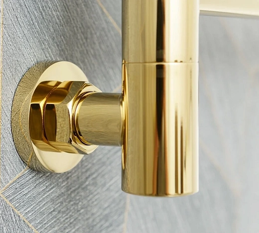 Полотенцесушитель водяной Сунержа Богема +, 800x500, с полкой, цвет золото, 03-0223-8050