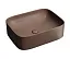 Раковина Ceramicanova Element CN6052MDB, 50 см, сантехфарфор, цвет темно-коричневый матовый