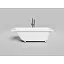 Ванна Salini Orlanda Kit 102115MF 160 х 70 см, из искусственного камня S-Sense, с донным клапаном, цвет белый матовый, покраска по RAL полностью