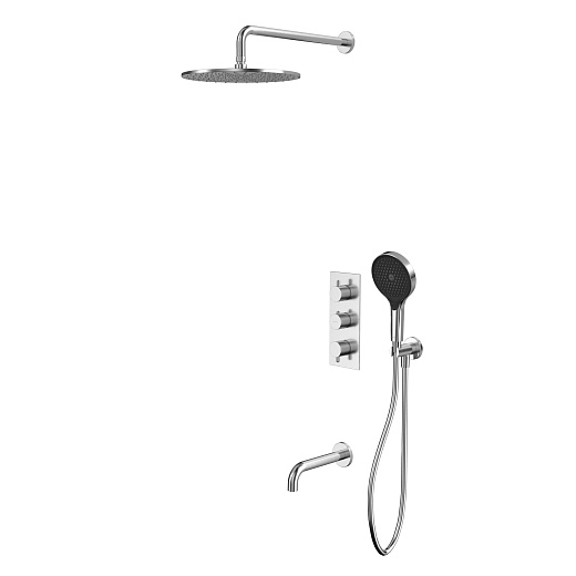 Термостатическая система для ванны скрытого монтажа WHITECROSS Y YSET11TOPNIB (брашированный никель) Термостатическая система для ванны скрытого монтажа WHITECROSS Y YSET11TOPNIB (брашированный никель)