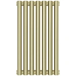 Радиатор отопления Сунержа Эстет-11, 7 секций, боковое подключение, цвет шампань, 020-0302-5007