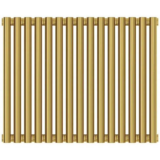 Радиатор трубчатый Сунержа Эстет-11, 15 секции, боковое подключение, цвет золото, 03-0302-5015