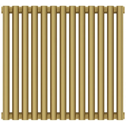 Радиатор трубчатый Сунержа Эстет-00, 13 секций, боковое подключение, цвет матовое золото, 032-0332-5013 Радиатор трубчатый Сунержа Эстет-00, 13 секций, боковое подключение, цвет матовое золото, 032-0332-5013