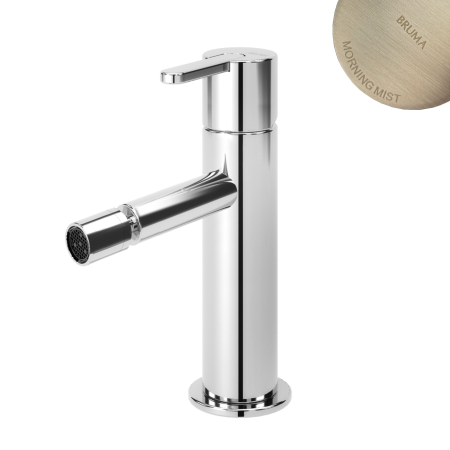 Смеситель для биде Bruma Leaf 1671006MM Morning Mist сталь матовая