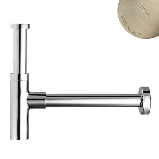 Сифон Bruma Navy 1370001MM Morning Mist сталь матовая