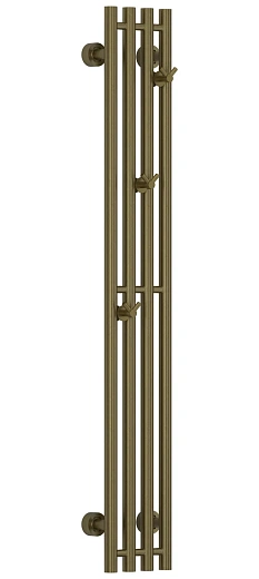Полотенцесушитель водяной Сунержа Кантата Pro, 05-0446-1215, 1200 x 150, ширина 20 см, высота 120 см, состаренная бронза Полотенцесушитель водяной Сунержа Кантата Pro, 05-0446-1215, 1200 x 150, ширина 20 см, высота 120 см, состаренная бронза