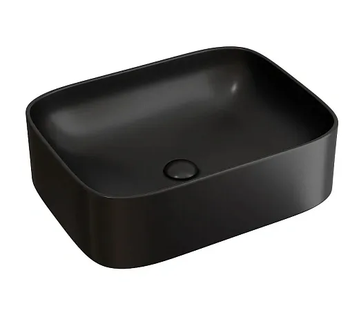 Умывальник Ceramicanova Element CN6052MB 50см сантехфарфор черный матовый, CN6052MB