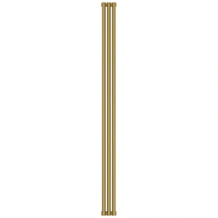 Радиатор трубчатый Сунержа Эстет-11, 3 секции, боковое подключение, цвет матовое золото, 032-0302-1803 Радиатор трубчатый Сунержа Эстет-11, 3 секции, боковое подключение, цвет матовое золото, 032-0302-1803