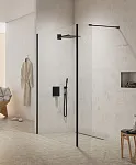 Душевая перегородка walk-in New Trendy NEW MODUS BLACK 80x200 (var 2)