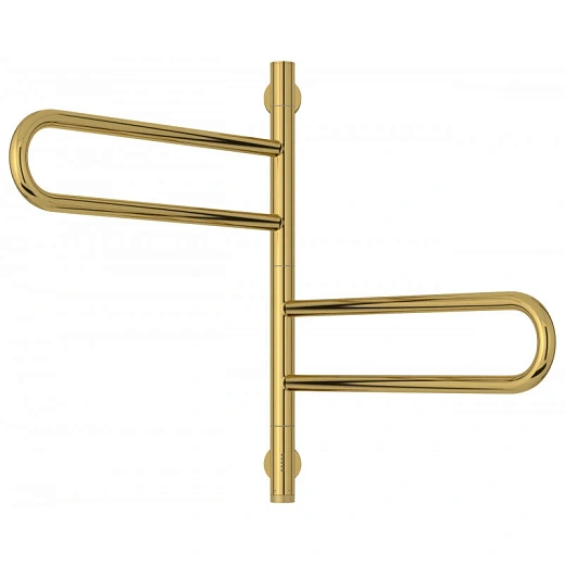 Полотенцесушитель электрический поворотный Сунержа Парео 4.0, 600x550, цвет золото, 03-0823-0567