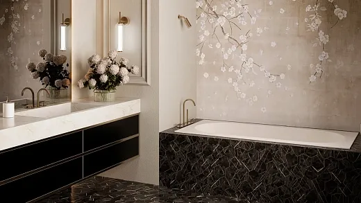 Ванна Salini Лофо UM12323, 180 х 80 см, из искусственного камня Солид Серфейс/Solid Surface, сифон, донный клапан, ножки, цвет белый матовый