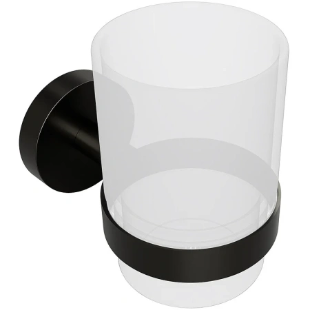 Стакан для зубных щеток Bemeta Graphit 156110012, антрацит