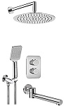 Душевая система скрытого монтажа Deante THERMO-4T хром