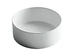 Умывальник Ceramicanova Element CN6032MW 35.8х35.8х13.7см накладной круглый без перелива, CN6032MW