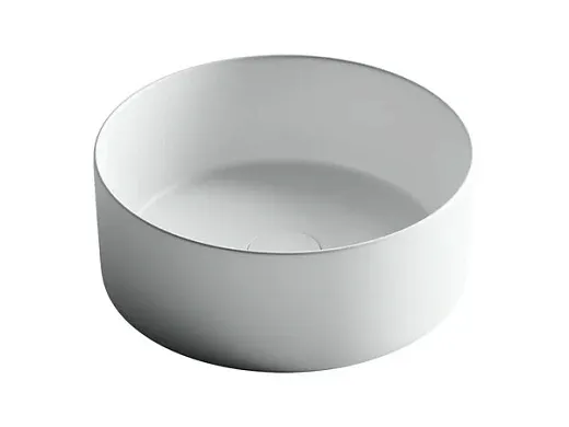 Раковина Ceramicanova Element CN6032MW 35.8 x 35.8 x 13.7 см, накладная, круглая, без перелива, сантехфарфор