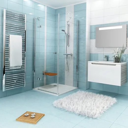 Душевая стенка Ravak Smartline SMPS-100 L хром+транспарент
