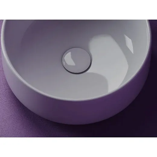 Раковина Ceramicanova Element, 35 см, накладная, цвет белый, CN5047, сантехфарфор