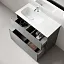 Тумба под раковину Sancos Folk Floor FL120FLES/FL120FRES, 120 см, напольная, чаша левая/правая, ergraut soft