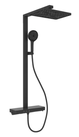 Душевая система Sancos Vos SC6100MB, термостатическая, черный матовый