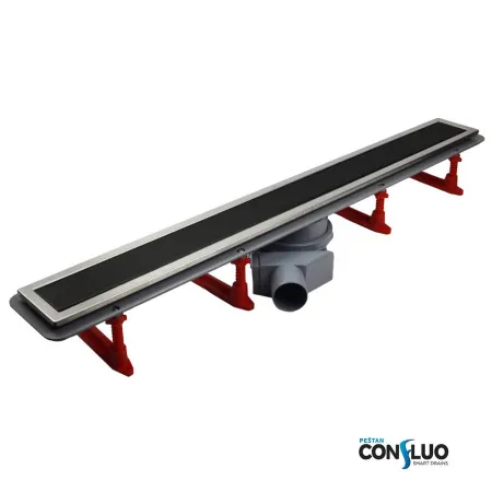 Душевой лоток Pestan Confluo Premium Line 950 Black Glass, 13000351