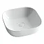 Умывальник Ceramicanova CN6010 41.5х41.5х14.5см накладной квадратный без перелива, CN6010
