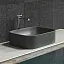 Раковина Ceramicanova Element CN6052MDH, 50 см, сантехфарфор, цвет темный антрацит матовый