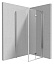 Душевой уголок Deante Kerria Plus Walk-in 100x80 прозрачное стекло / профиль хром