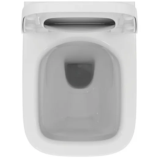 Унитаз безободковый подвесной Ideal Standard i.life S с сиденьем и крышкой T473701, технология RimLS+, T473801