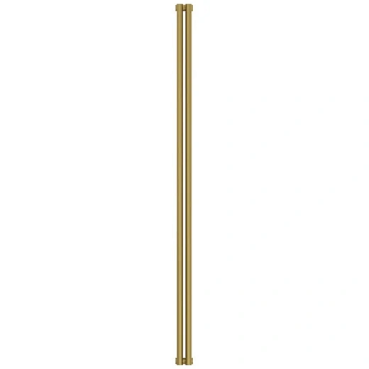 Радиатор трубчатый Сунержа Эстет-1, 2 секции, боковое подключение, цвет матовое золото, 032-0301-1802 Радиатор трубчатый Сунержа Эстет-1, 2 секции, боковое подключение, цвет матовое золото, 032-0301-1802